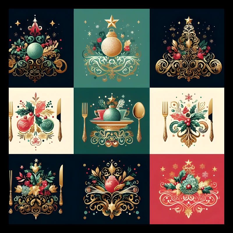 christmas tablecloth