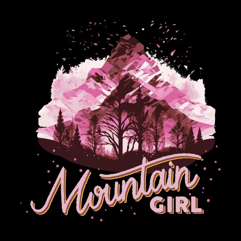 Fille De Montagne Coloré
