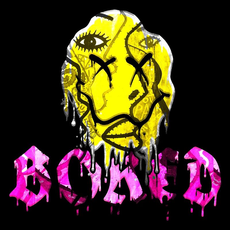 Bored Meme Quote Funny Cool Sad Boring Gils Art