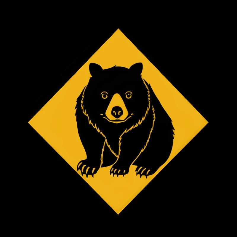 Wombat Roadsign Australia
