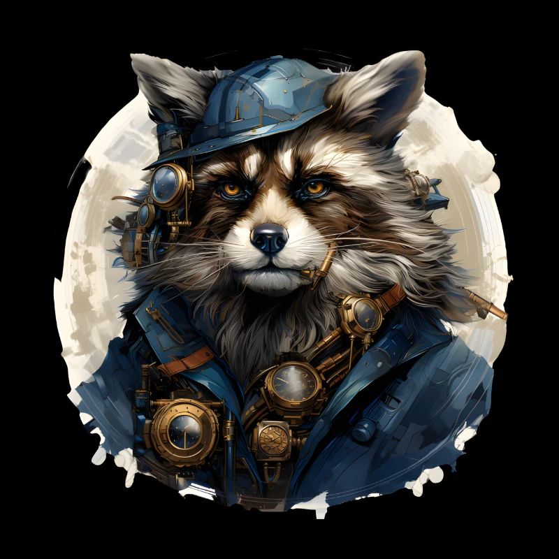 Steampunk Trashpanda