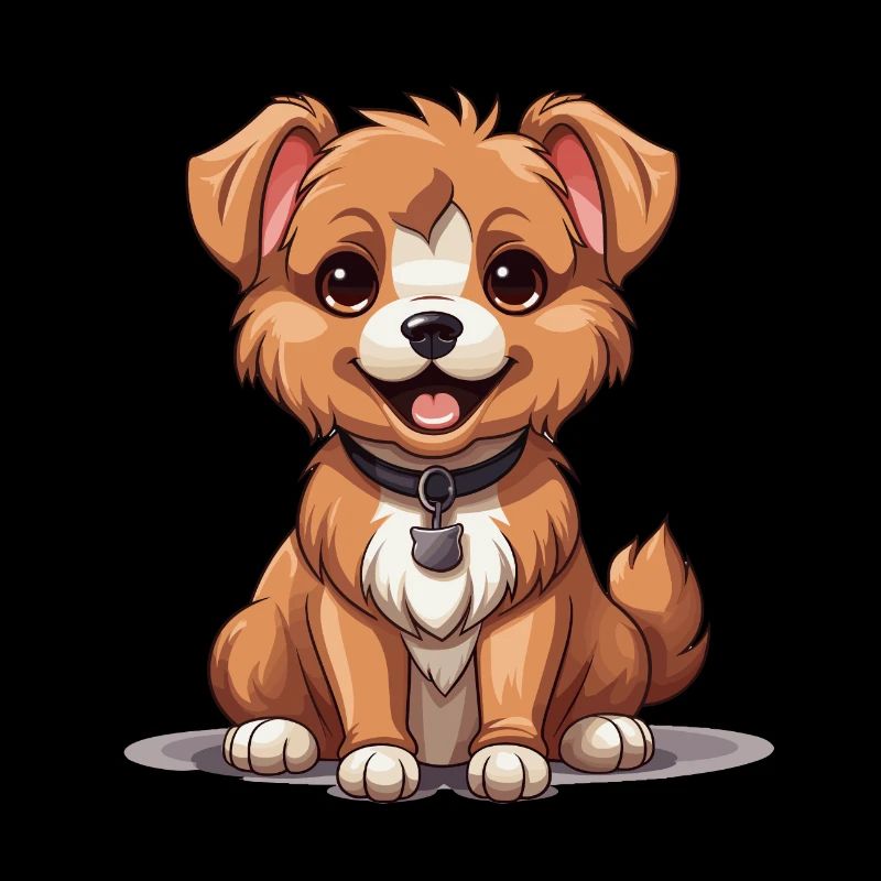 Chien - Style Kawaii