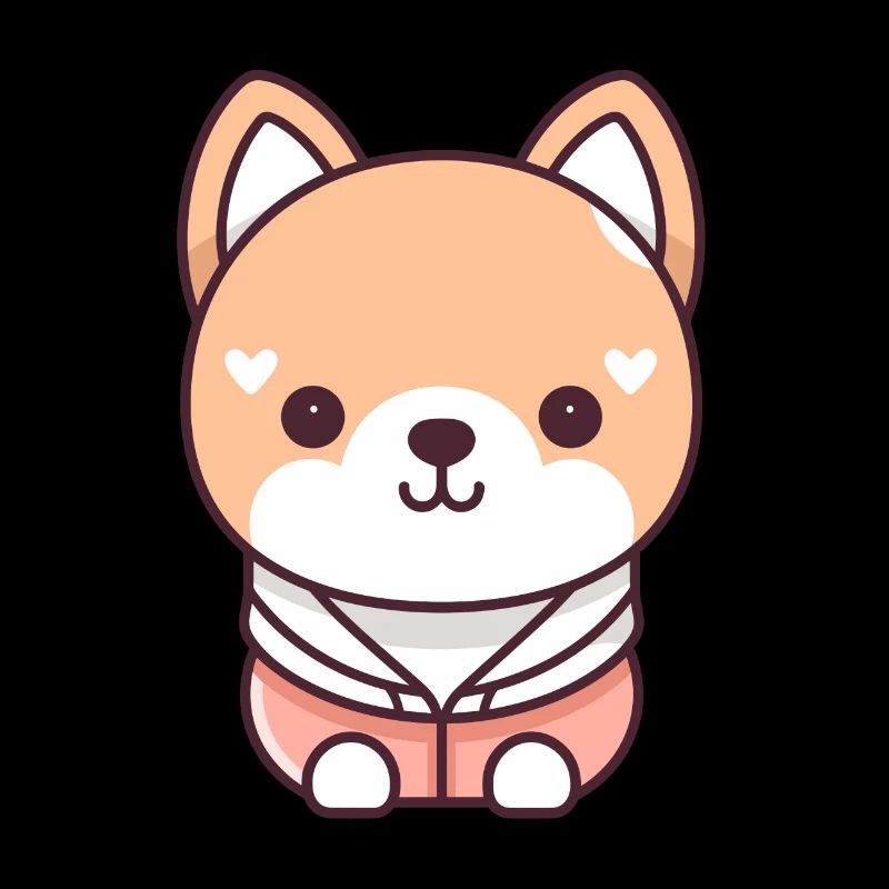 Chien - Style Kawaii