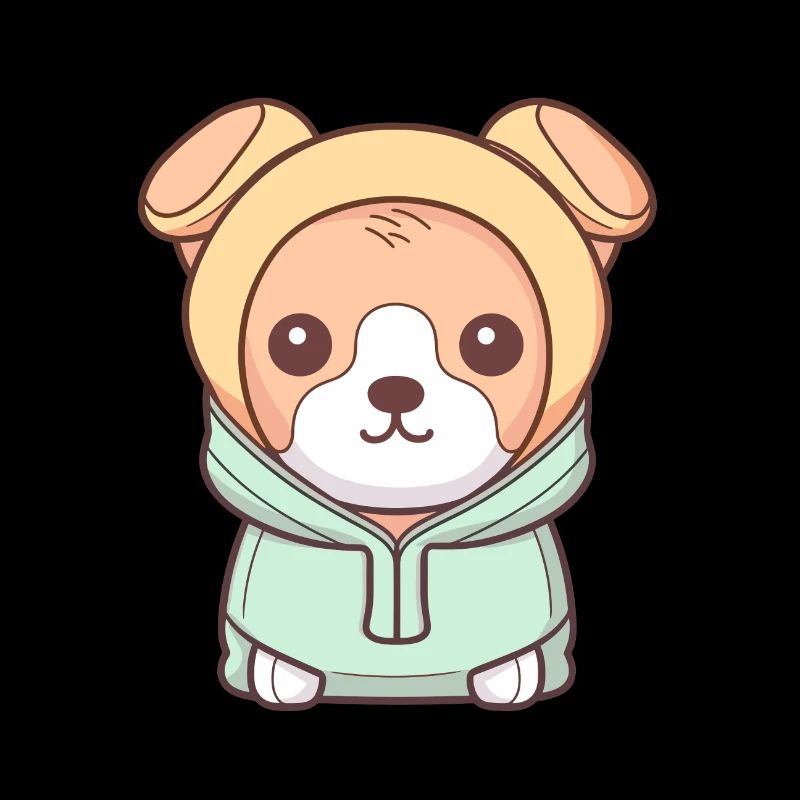 Chien - Style Kawaii