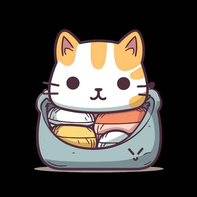 Chat - Style Kawaii