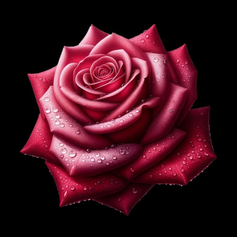 Realistisches Rosendesign