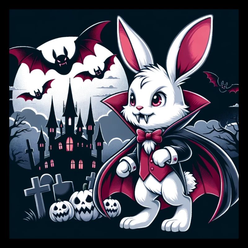 Vampire Bunny Halloween