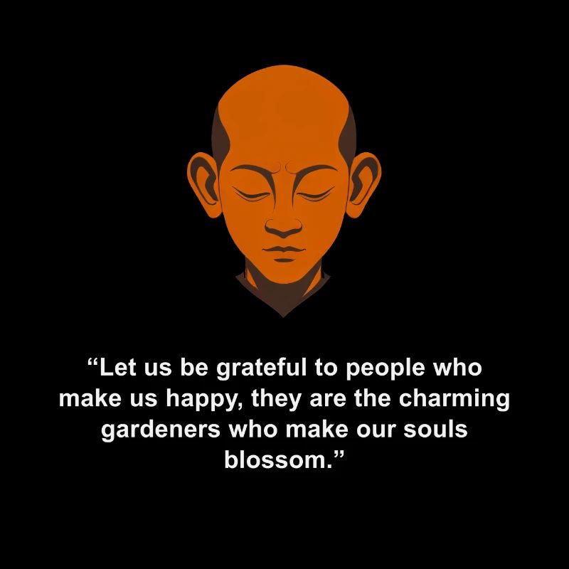 Lasst uns dankbar sein | Zen-Zitat