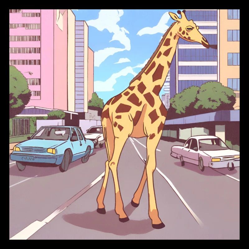 Stadtgiraffe