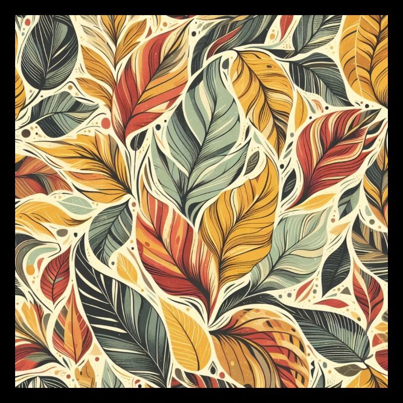 Feuillage d’automne coloré