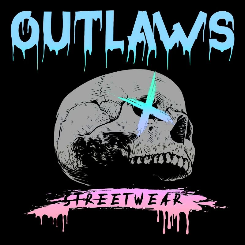 Gesetzlose Schädel Schädel Autobahngangs Bikermotor