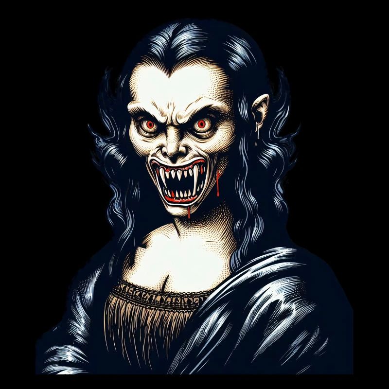 Mona Lisa goes Vamp