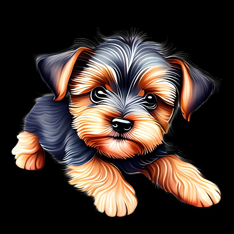 Yorkshire Terrier Chien Propriétaire Chien Chiot