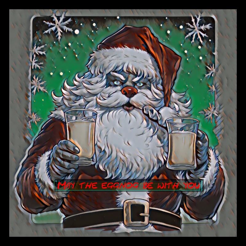 May the eggnog be with you