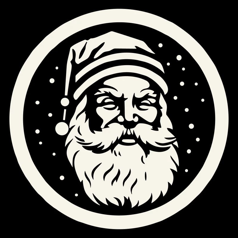 Fröhlicher Weihnachtsmann