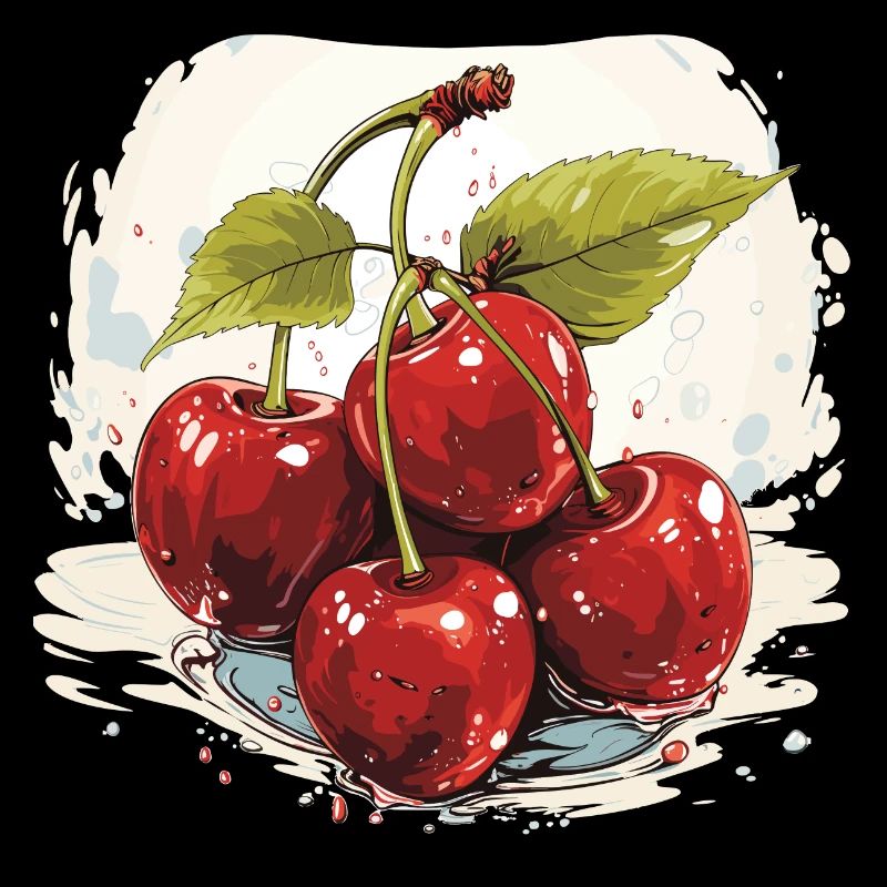 Kirsche - Illustration