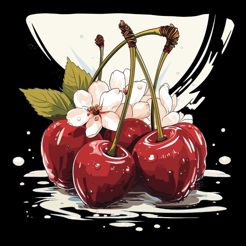 Kirsche - Illustration