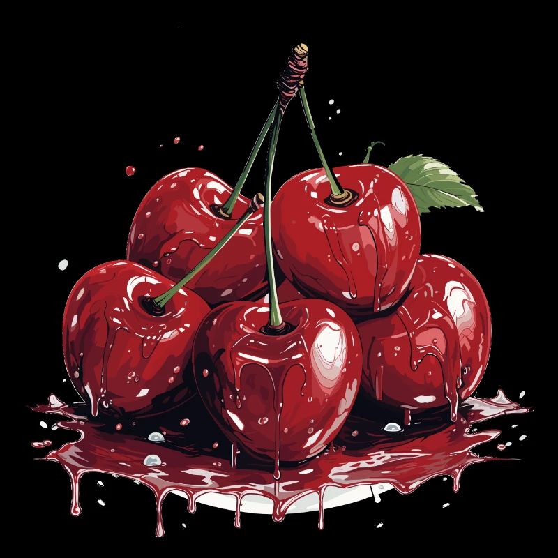 Kirsche - Illustration