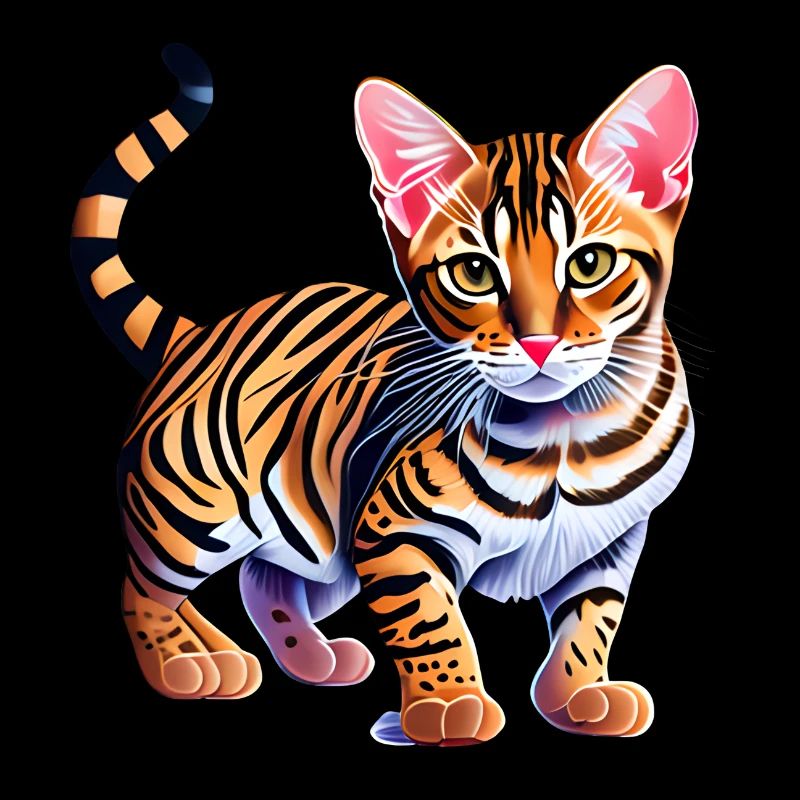 Chat Bengal Chaton Bengal Chaton Propriétaire Chat Chaton