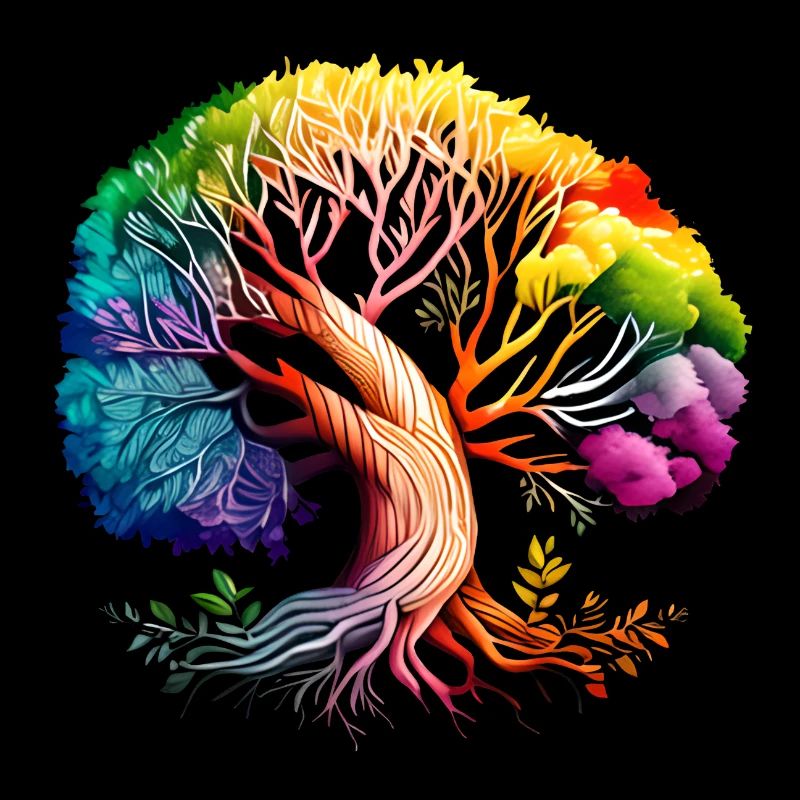 Lebensbaum Baum des Lebens Meditation Yoga