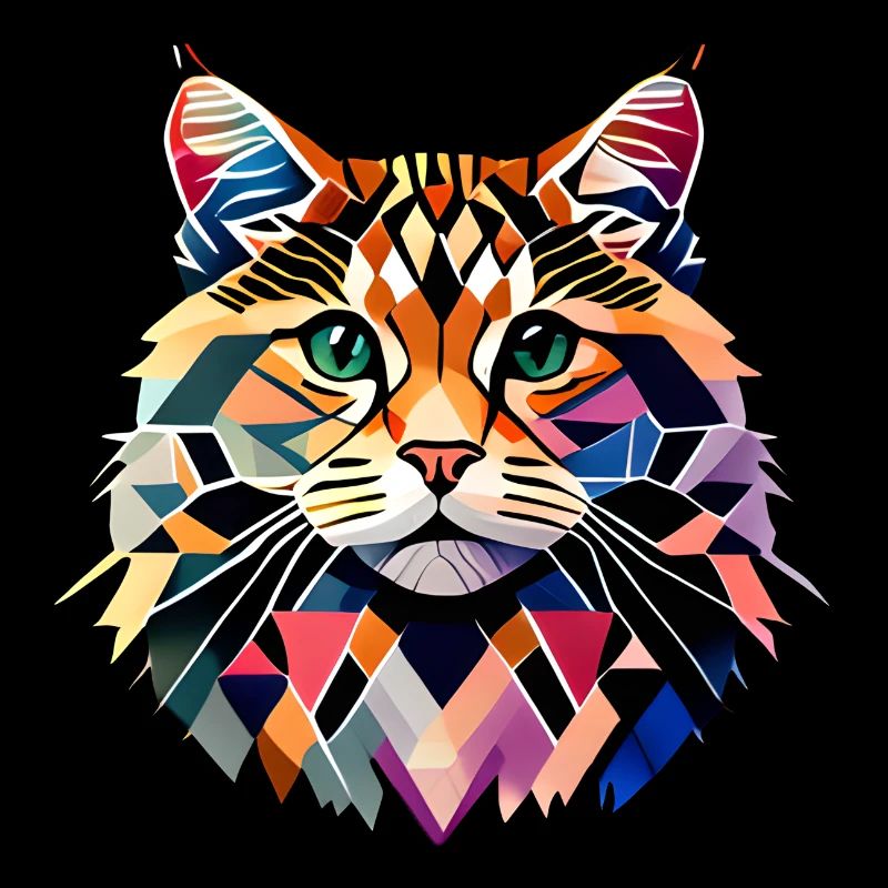 Maine Coon Cat Chat Propriétaire Chaton Chat