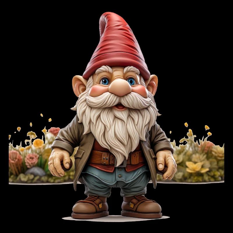 Humor im Garten mit dem Gartenzwerg