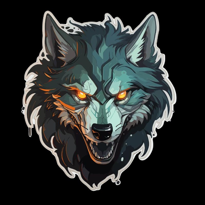Loup - Illustration