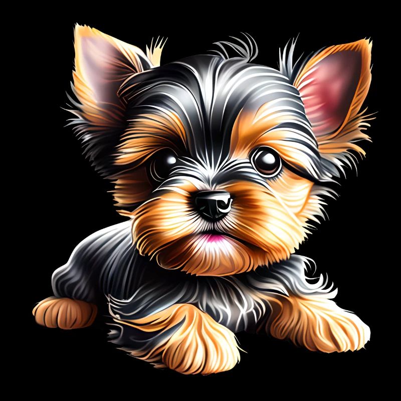 Yorkshire Terrier chiot chien propriétaire de chien