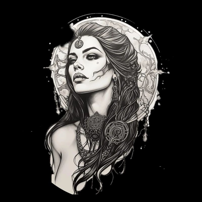 Morrigan from the Celtic