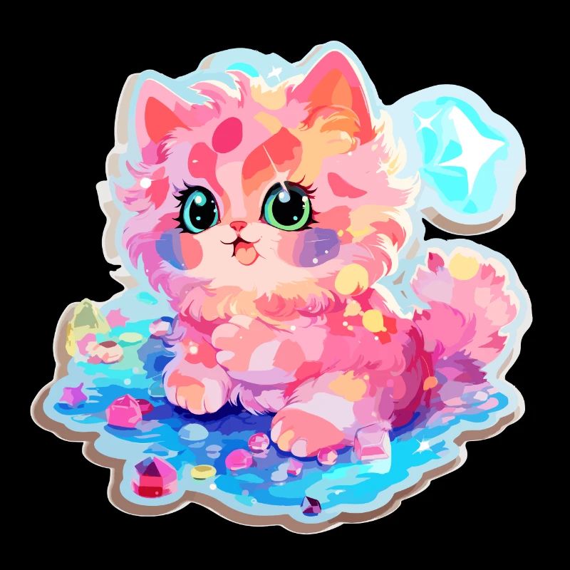 Katze - Illustration