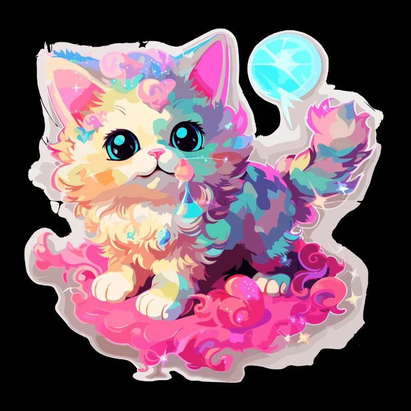 Katze - Illustration