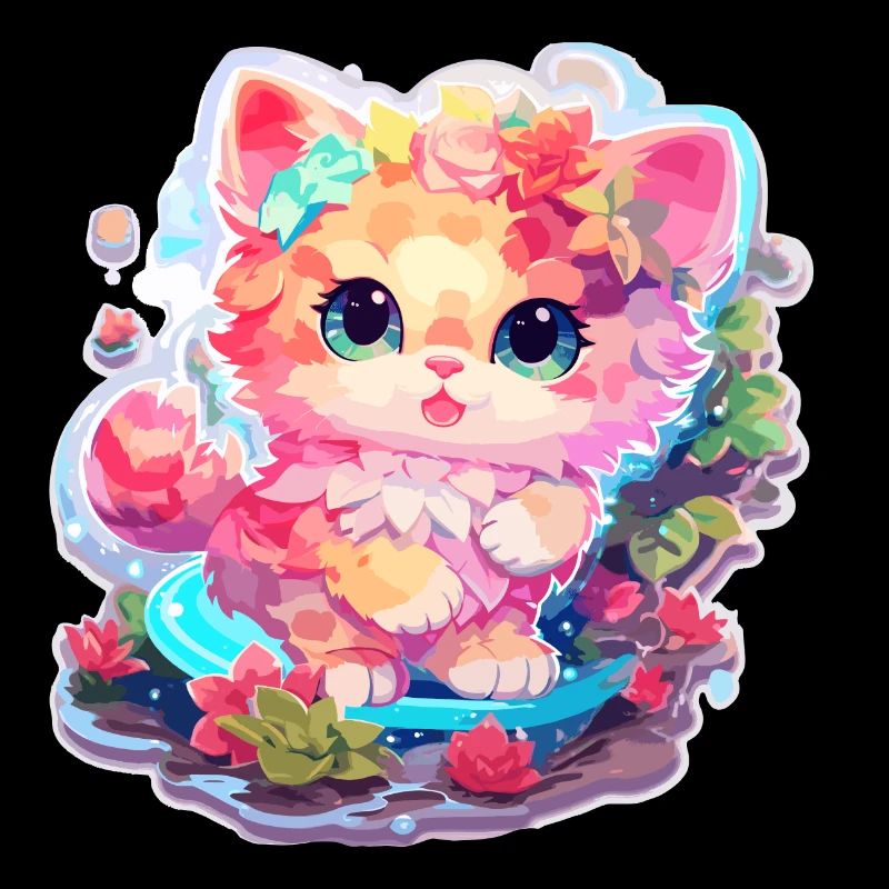 Katze - Illustration