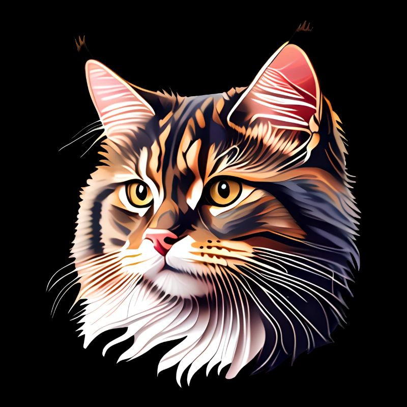 Maine Coon Kitten Chat Mâle Chat Propriétaire de Chat