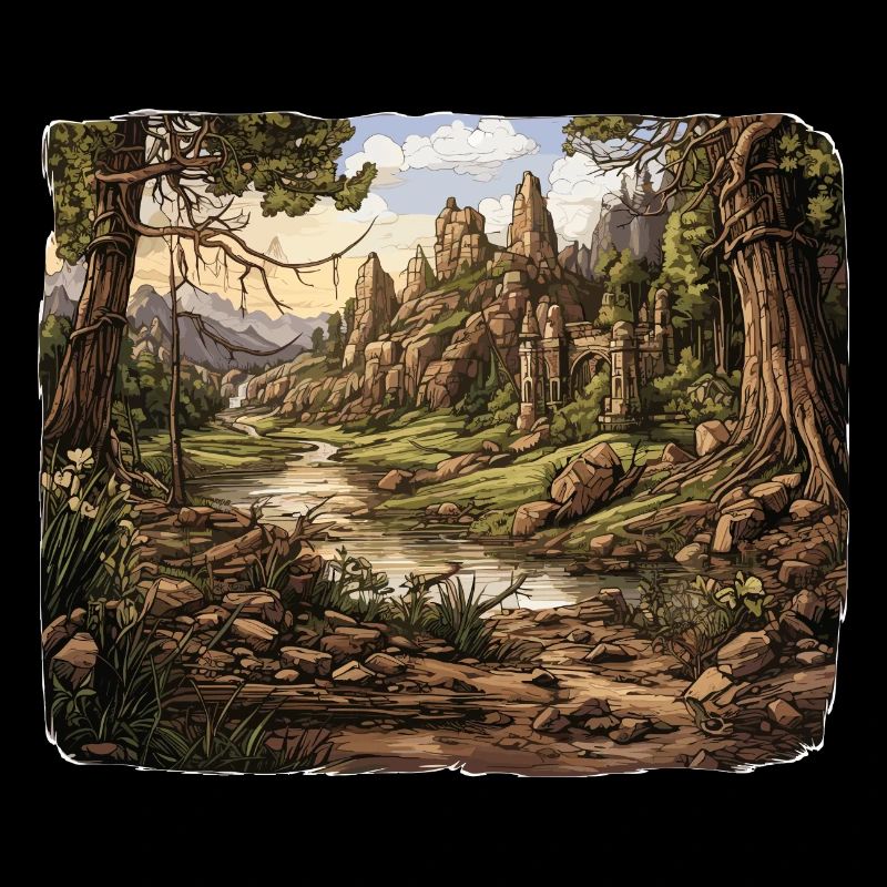 Paysage - Illustration