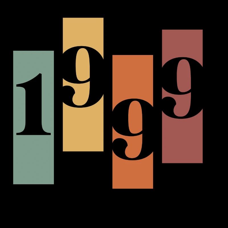 1999 vintage rétro