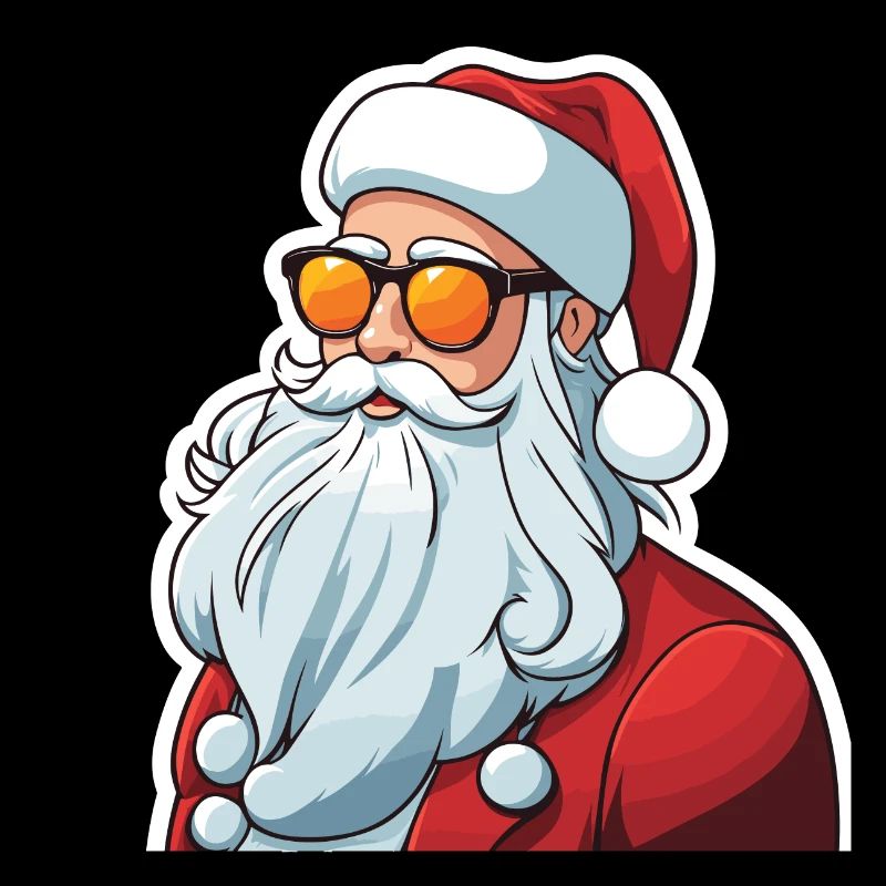 Père Noël dessin de Noël