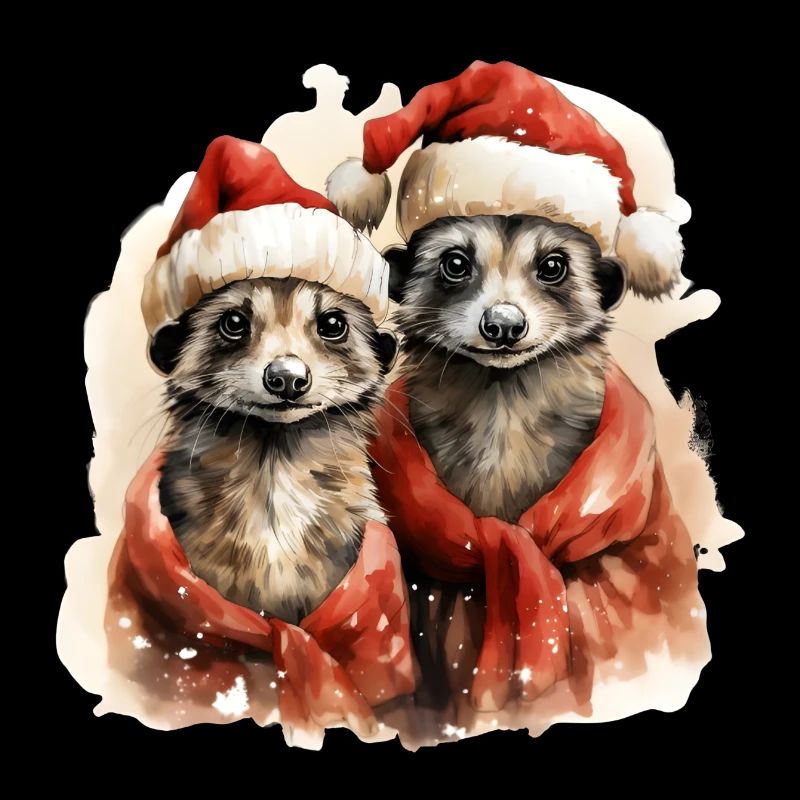 Christmas Erdmännchen