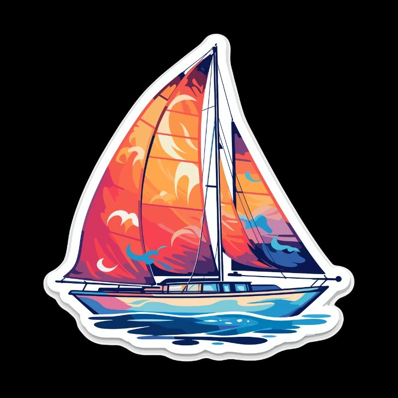 Sailboat - illustration