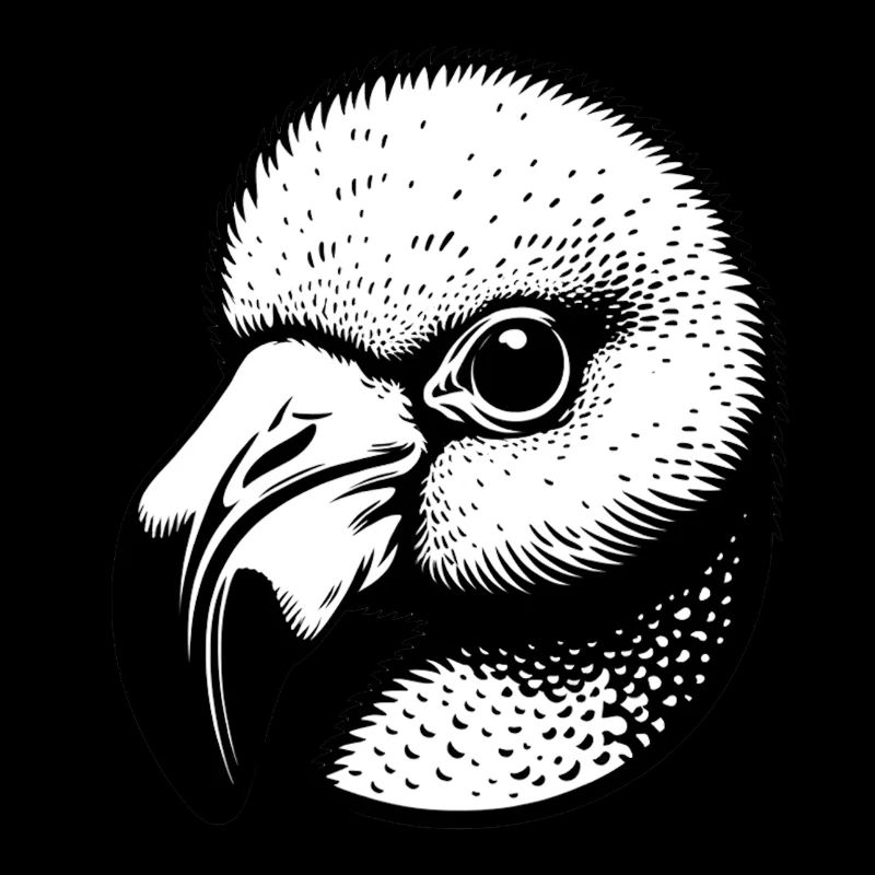 Schräger Vogel