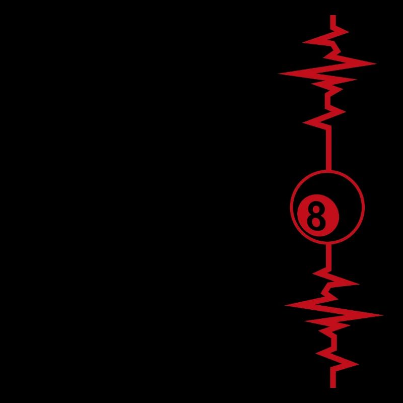 Billiard Heartbeat Billiard Gift Idea