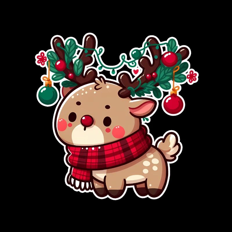 Doux renne de Noël