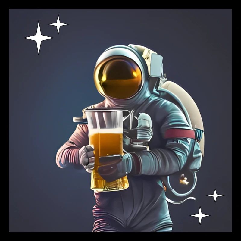 Astronaute beer