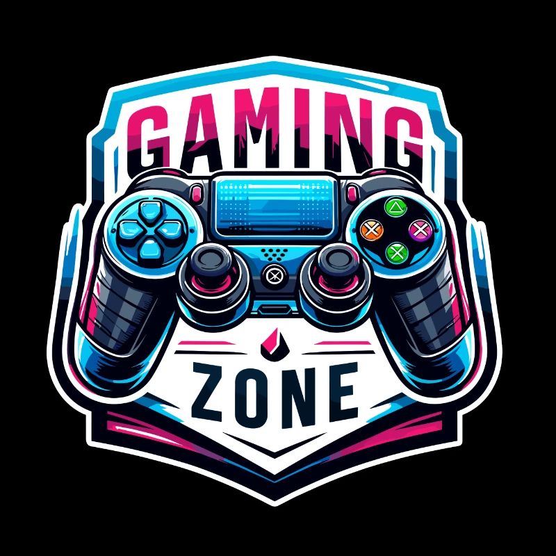 Gaming Zone - Controller Illustration