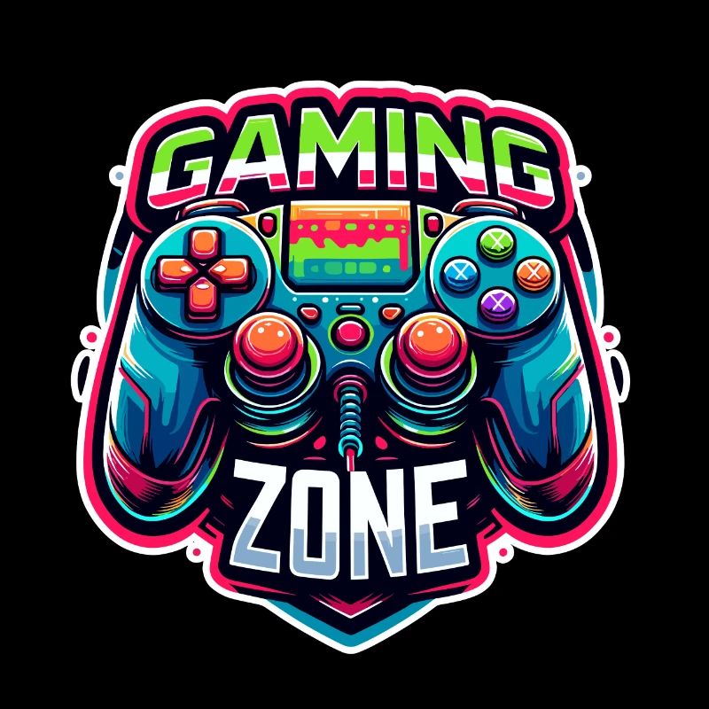 Gaming Zone - Controller Illustration