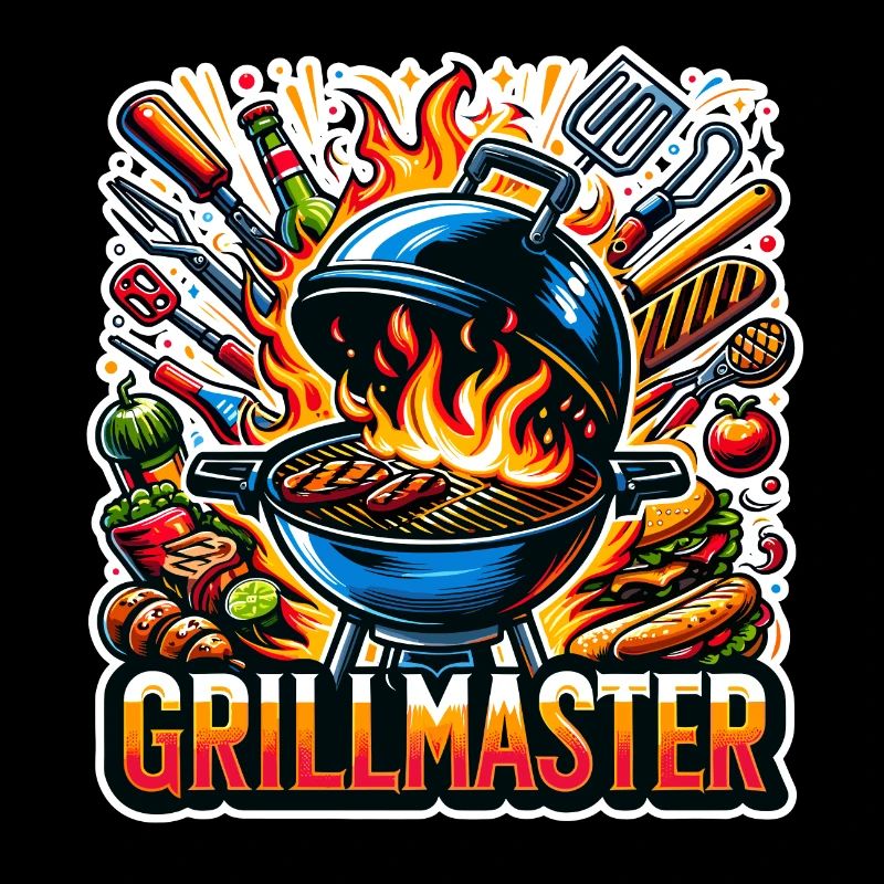 GrillMaster - Grill Illustration