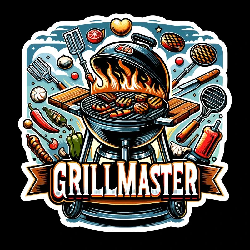 GrillMaster - Grill Illustration