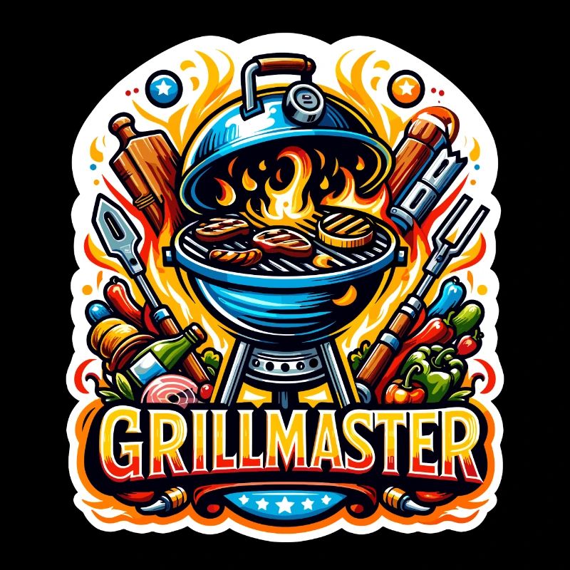 GrillMaster - Grill Illustration