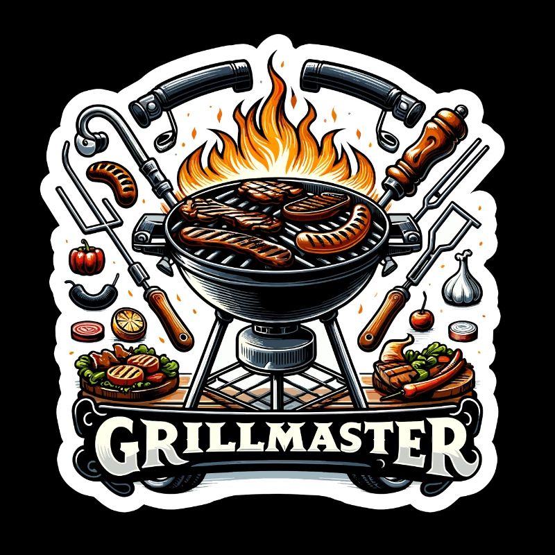 GrillMaster - Grill Illustration