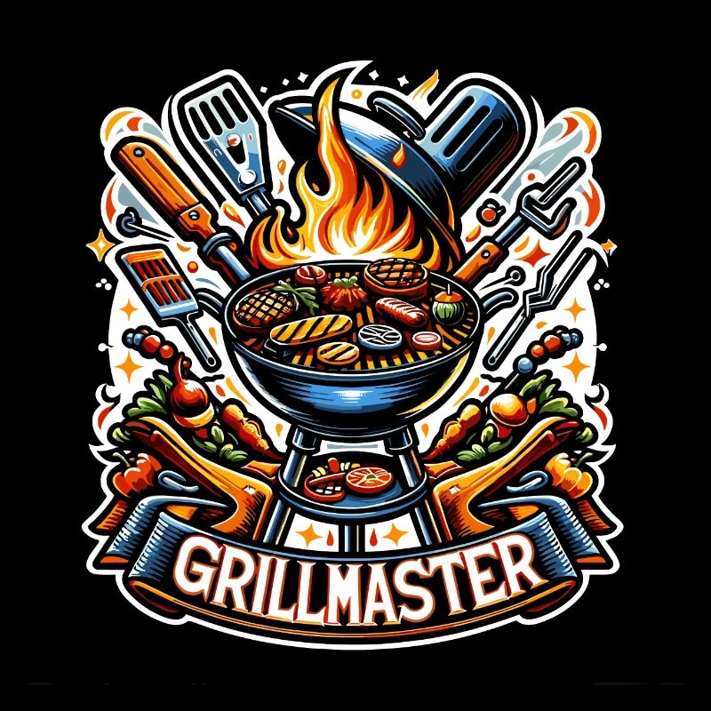 GrillMaster - Grill Illustration