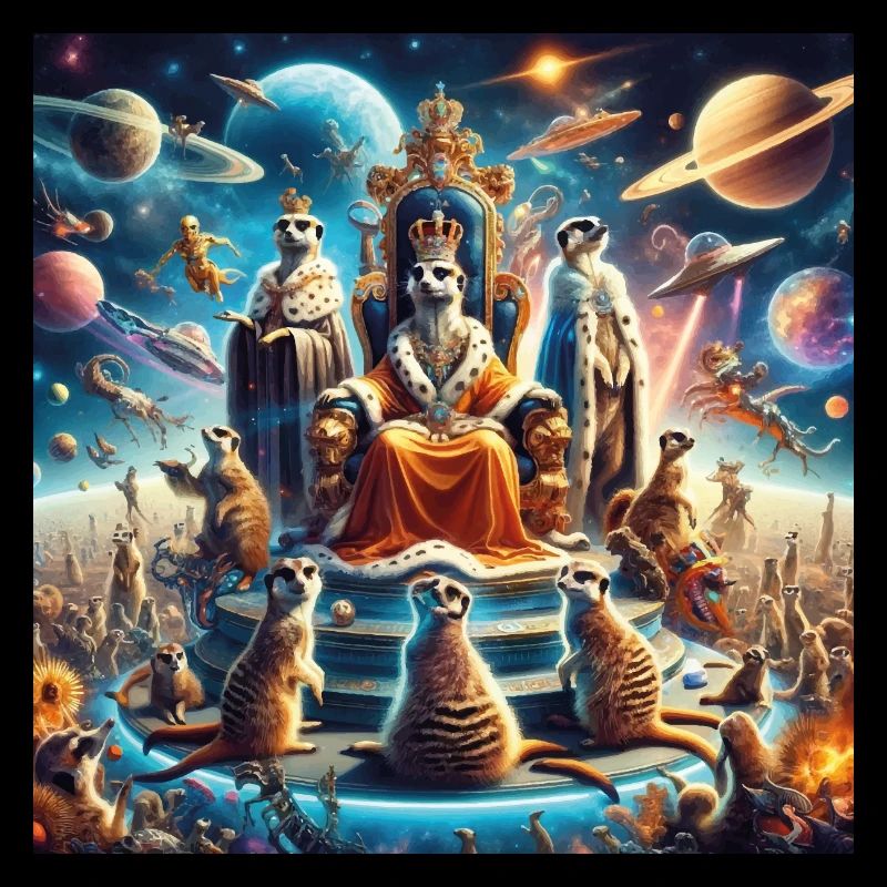 Erdmännchen Könige